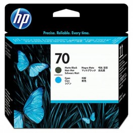 HP C9404A (70) Orjinal Mat Siyah ve Mavi Baskı Kafası HP C9404A (70) Orjinal Mat Siyah ve Mavi Baskı Kafası