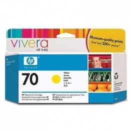 HP C9454A (70) Orjinal Sarı Mürekkep Kartuşu HP C9454A (70) Orjinal Sarı Mürekkep Kartuşu