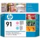 HP C9462A (91) Orjinal Açık Kırmızı ve Açık Mavi Baskı Kafası