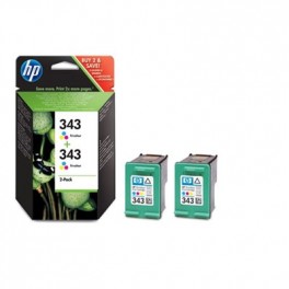 HP CB332EE (HP 343+343) Orjinal Renkli İnkjet Mürekkep Kartuş HP CB332EE (HP 343+343) Orjinal Renkli İnkjet Mürekkep Kartuş