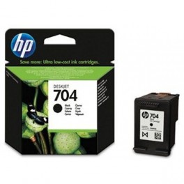 HP CN692AE (704) Orjinal Siyah İnkjet Mürekkep Kartuş HP CN692AE (704) Orjinal Siyah İnkjet Mürekkep Kartuş