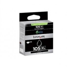 Lexmark 14N0822E (105 XL) Orjinal Siyah (Black) Mürekkep Kartuş (Folyoda) Lexmark 14N0822E (105 XL) Orjinal Siyah (Black) Mürekkep Kartuş (Folyoda)