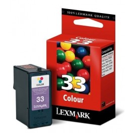 Lexmark 18CX033E (33) Orjinal Renkli (Color) İnkJet Mürekkep Kartuş Lexmark 18CX033E (33) Orjinal Renkli (Color) İnkJet Mürekkep Kartuş