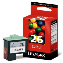 Lexmark 10N0026 (26) Orjinal Renkli Mürekkep Kartuş Lexmark 10N0026 (26) Orjinal Renkli Mürekkep Kartuş
