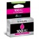 Lexmark 14N1070E (100 XL) Orjinal Kırmızı (Magenta) Mürekkep Kartuş (Folyoda)