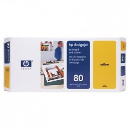 HP C4823A (80) Orjinal Sarı Baskı Kafası ve Baskı Kafası Temizleyicisi HP C4823A (80) Orjinal Sarı Baskı Kafası ve Baskı Kafası Temizleyicisi