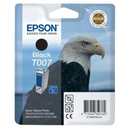 Epson T007 (C13T00740120) Orjinal Siyah (Black) İnkJet Mürekkep Kartuş Epson T007 (C13T00740120) Orjinal Siyah (Black) İnkJet Mürekkep Kartuş