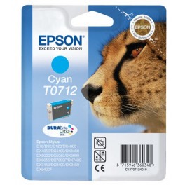 Epson T0712 Orjinal Mavi (Cyan) İnkJet Mürekkep Kartuş Epson T0712 Orjinal Mavi (Cyan) İnkJet Mürekkep Kartuş