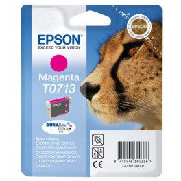 Epson T0713 Orjinal Kırmızı (Magenta) İnkJet Mürekkep Kartuş Epson T0713 Orjinal Kırmızı (Magenta) İnkJet Mürekkep Kartuş