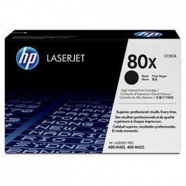 HP CF280X (80X) Orjinal Siyah (Black) LaserJet Toner HP CF280X (80X) Orjinal Siyah (Black) LaserJet Toner