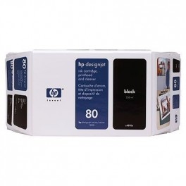 HP C4871A (80) Orjinal Siyah Mürekkep Kartuşu HP C4871A (80) Orjinal Siyah Mürekkep Kartuşu