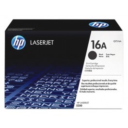 HP Q7516A (16A) Orjinal Siyah (Black) LaserJet Toner HP Q7516A (16A) Orjinal Siyah (Black) LaserJet Toner