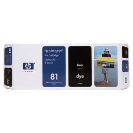 HP C4930A (81) Orjinal Siyah Boya Mürekkep Kartuşu HP C4930A (81) Orjinal Siyah Boya Mürekkep Kartuşu