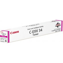 Canon C-EXV-34 Orjinal Kırmızı (Magenta) LaserJet Toner Canon C-EXV-34 Orjinal Kırmızı (Magenta) LaserJet Toner