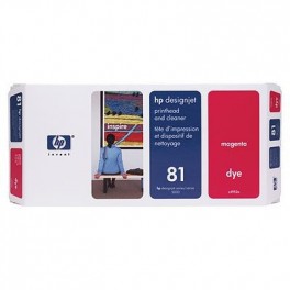HP C4952A (81) Orjinal Kırmızı Boya Baskı Kafası ve Baskı Kafası Temizleyicisi HP C4952A (81) Orjinal Kırmızı Boya Baskı Kafası ve Baskı Kafası Temizleyicisi