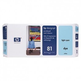 HP C4954A (81) Orjinal Açık Mavi Boya Baskı Kafası ve Baskı Kafası Temizleyicisi HP C4954A (81) Orjinal Açık Mavi Boya Baskı Kafası ve Baskı Kafası Temizleyicisi